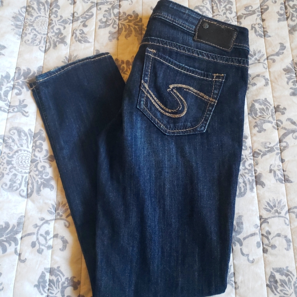 Silver Skinny Aiko Jeans size 28